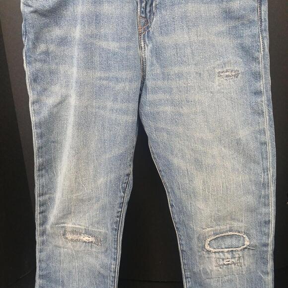 Polo Ralph Lauren Youth Size 12 The Sullivan Distressed Slim Jeans, 24" Inseam - Picture 2 of 8